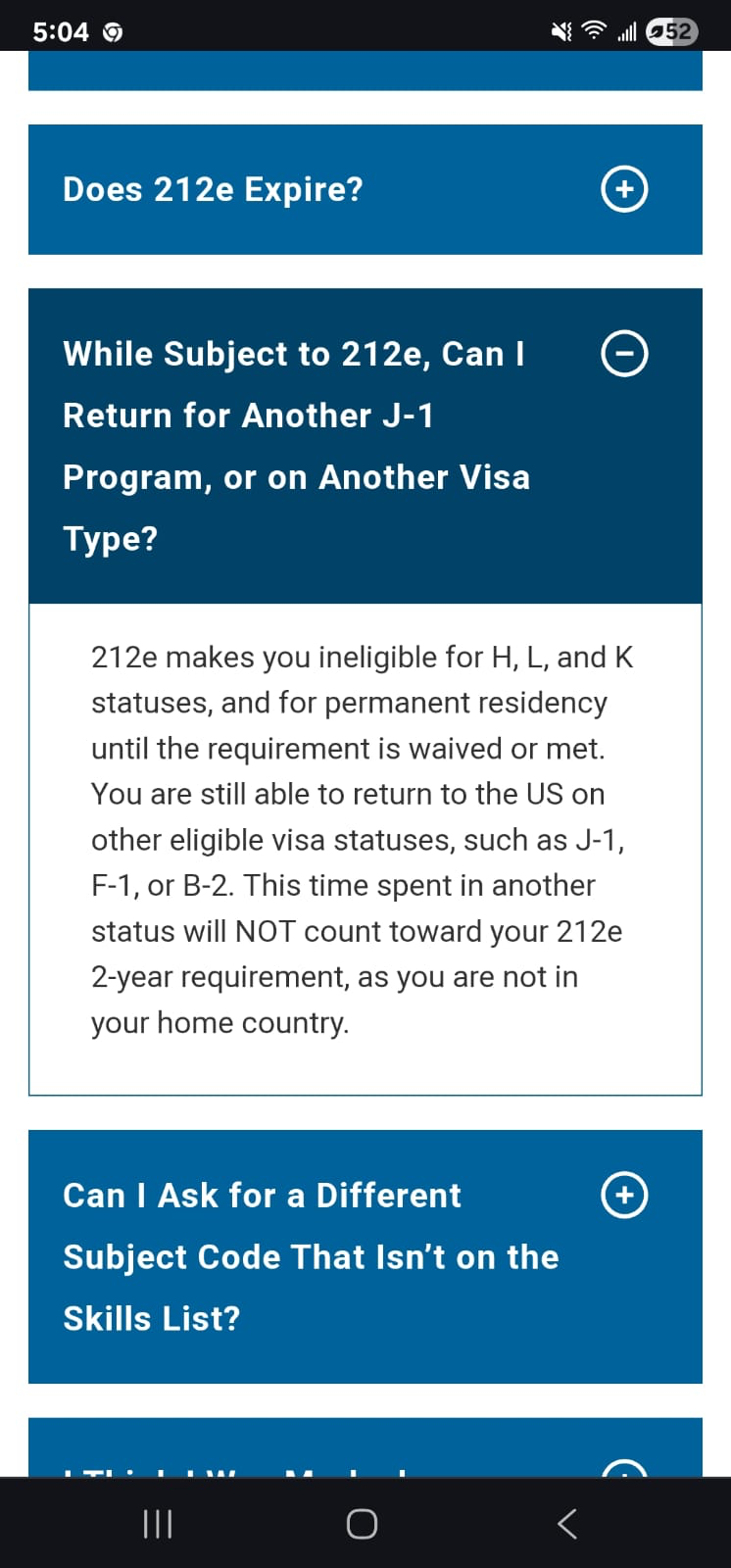 UC San Diego: Two-Year Home Country Residence Requirement 212(e)